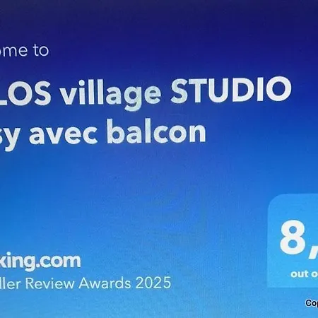 Lägenhet Village Cosy Avec Balcon Allos