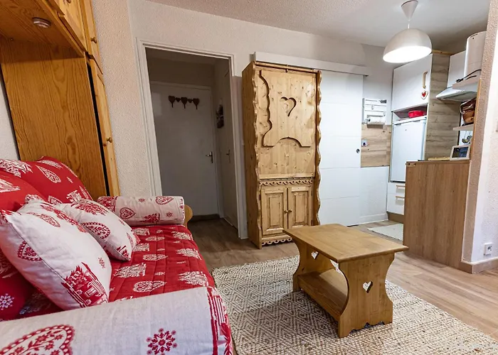 Village Cosy Avec Balcon Lägenhet Allos